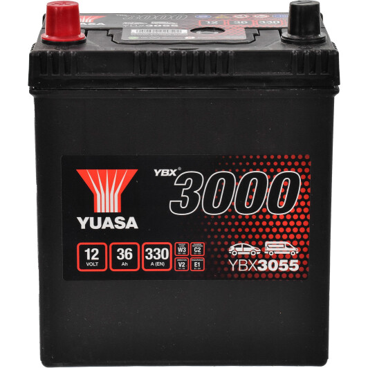 Акумулятор Yuasa 6 CT-36-L YBX 3000 YBX3055