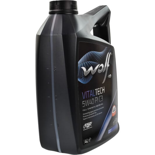Моторное масло Wolf Vitaltech PI C3 5W-40 4 л на Iveco Daily VI