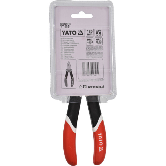 Пассатижи Yato YT1941 180 мм