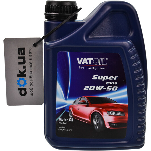 Моторное масло VatOil Super Plus 20W-50 1 л на Mazda Premacy