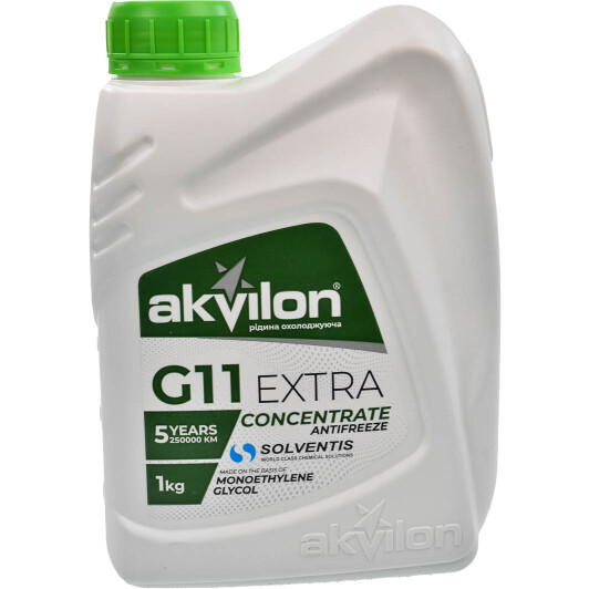 Akvilon Extra G11 зеленый 1 л (AKVGR1C) концентрат антифриза 1 л
