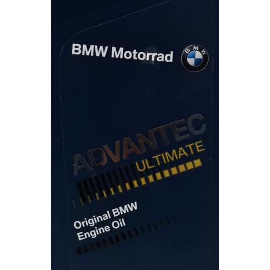Моторное масло 4T BMW Motorrad Advantec Ultimate 5W-40 синтетическое, 1 л 1 л