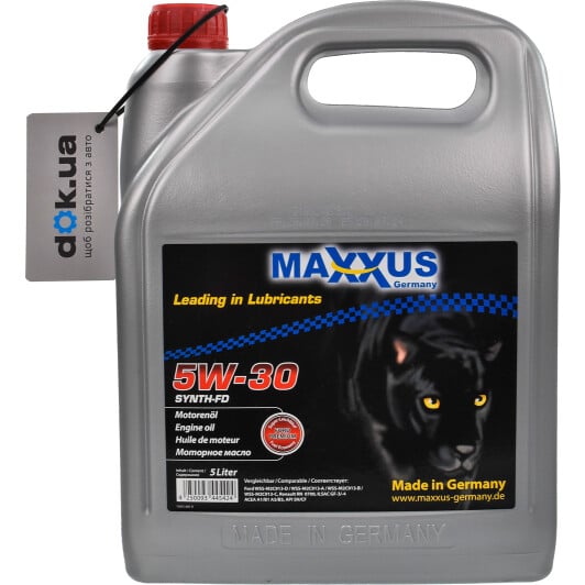 Моторна олива Maxxus Synth-FD 5W-30 5 л на Suzuki SX4