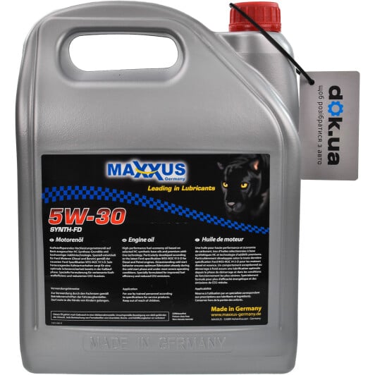 Моторна олива Maxxus Synth-FD 5W-30 5 л на Ford EcoSport