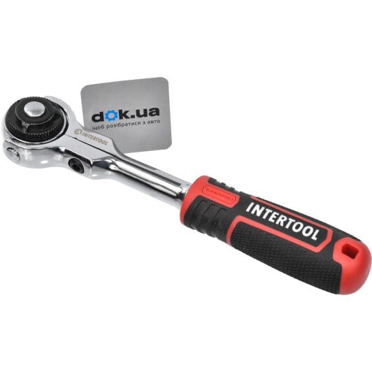 Трещотка Intertool ET-8008 с шарниром 3/8