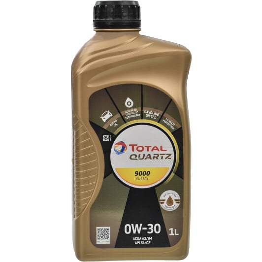 Моторное масло Total Quartz 9000 Energy 0W-30 1 л на Toyota Liteace