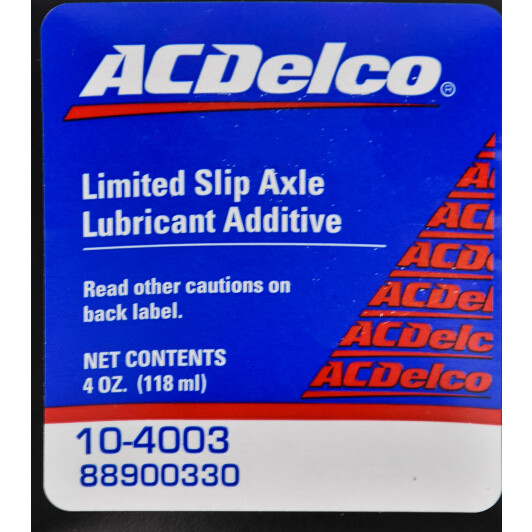ACDelco Limited Slip Axle присадка