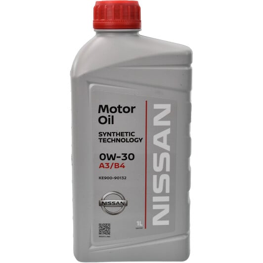 Моторное масло Nissan Motor Oil 0W-30 на Peugeot 307