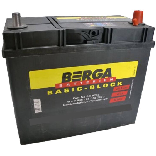 Акумулятор Berga 6 CT-45-R Basic Block 545155033
