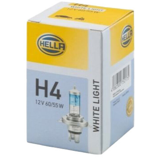 Автолампа Behr Hella White Light H4 P43t-38 55 W 8GJ223498121