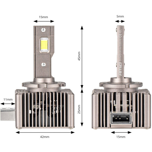 Автолампа Amio XD D1S/D1R PK32d-2 70 W 03310