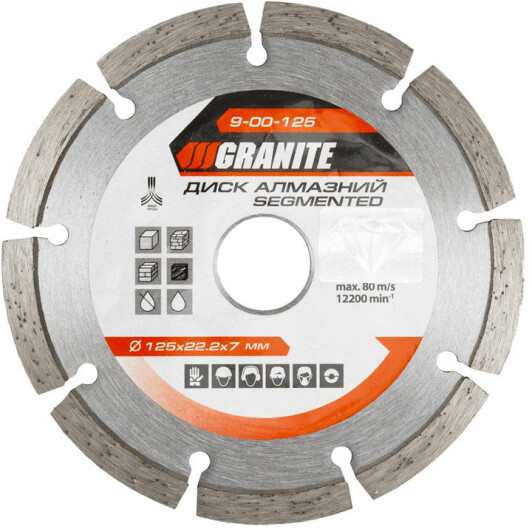 Круг відрізний Granite 9-00-125 125 мм
