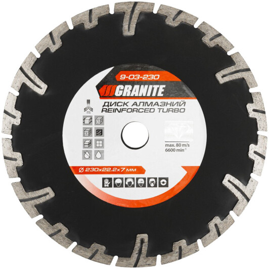 Круг отрезной Granite 9-03-230 230 мм