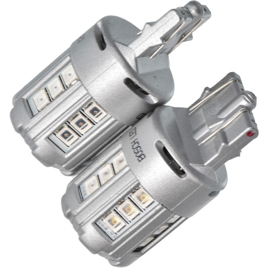 Автолампа Bosch Retrofit LED W21/5W W3x16q 2,5 W красная 1987301525