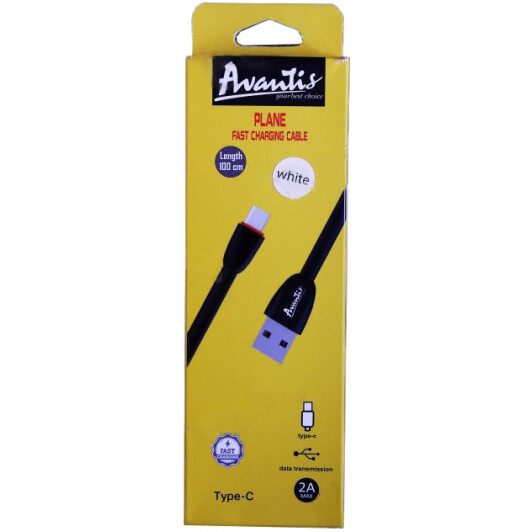 Кабель Avantis AC-25T-WH USB - USB type-C 1 м