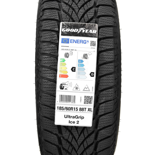 Шина Goodyear UltraGrip Ice 2 185/60 R15 88T XL