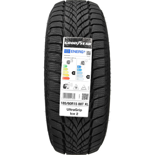 Шина Goodyear UltraGrip Ice 2 185/60 R15 88T XL