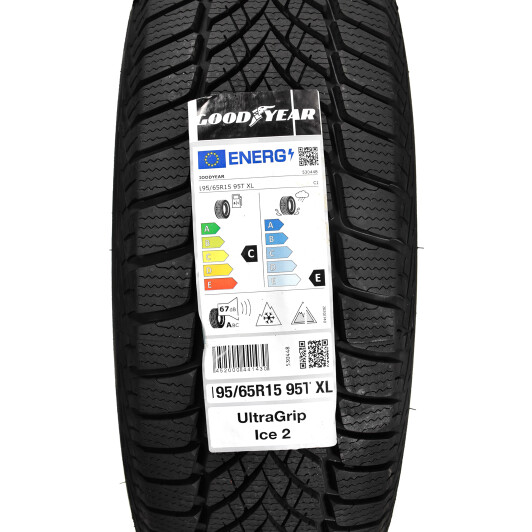 Шина Goodyear UltraGrip Ice 2 195/65 R15 95T XL