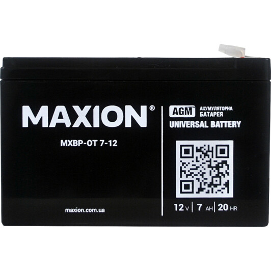 Акумулятор для ДБЖ Maxion MXBP-OT7-12 MXBPOT7-12 7 Аг 12 В