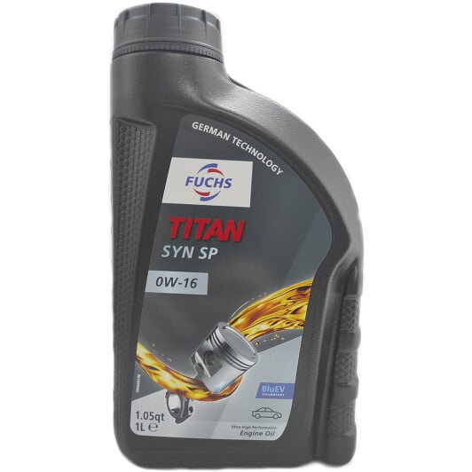 Моторна олива Fuchs Titan SYN SP 0W-16 на Suzuki Vitara