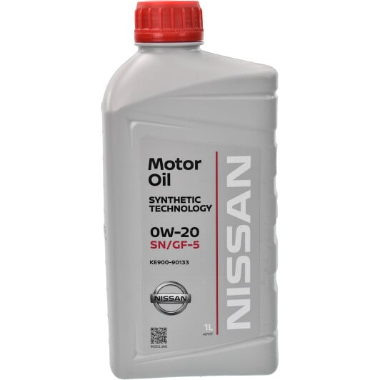 Моторное масло Nissan Motor Oil SN/GF-5 0W-20 1 л на UAZ Hunter