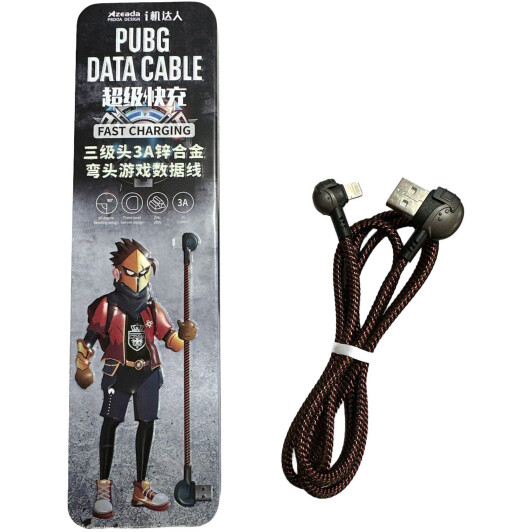 Кабель Proda Azeada Seeman PD-B42I-BK USB - Apple Lightning 1 м
