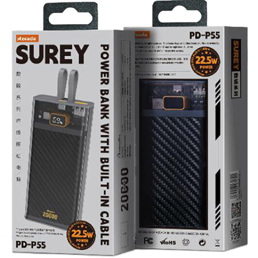 Повербанк Proda Azeada Surey 20000 mAh 22.5 Вт