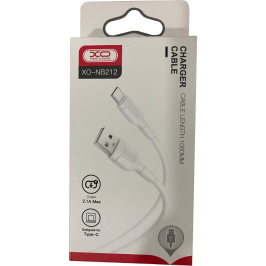 Кабель XoKo XO-NB212C-WH USB - USB type-C 1 м