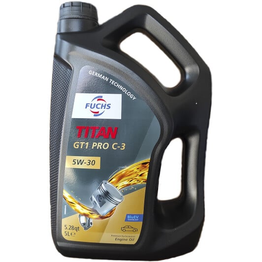 Моторное масло Fuchs Titan Gt1 Pro C3 5W-30 5 л на Chery Tiggo