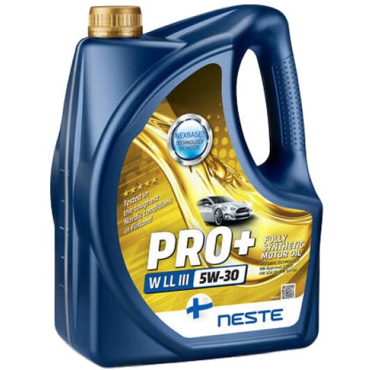 Моторное масло Neste Pro+ W LL-III 5W-30 4 л на Mazda Premacy