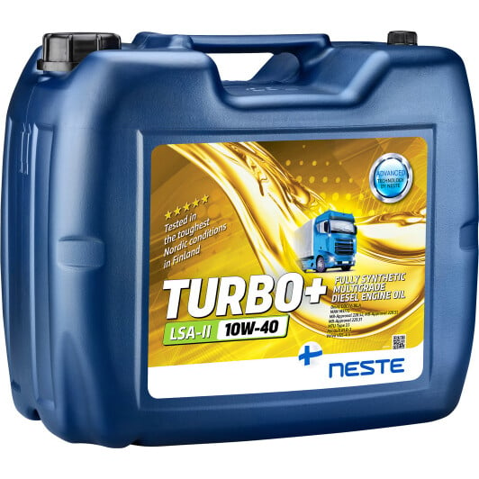Моторное масло Neste Turbo+ LSA-II 10W-40 20 л на Nissan 300 ZX