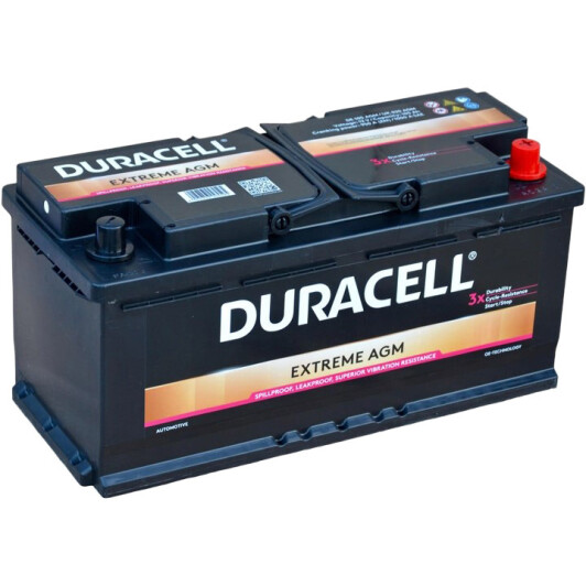 Аккумулятор Duracell 6 CT-105-R Extreme AGM 00146376