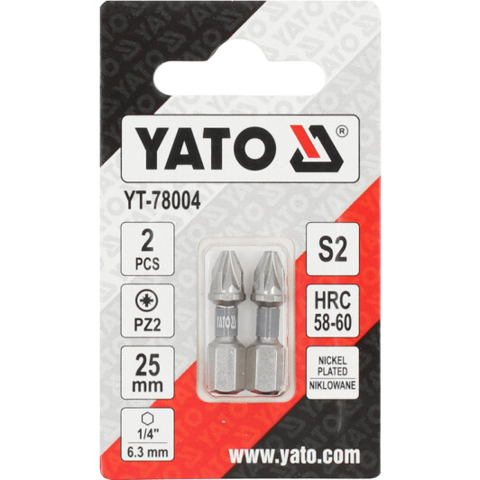 Набор бит Yato YT-78004 2 шт.