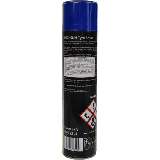 Чернитель шин Michelin Tyre Shine W31432 520 мл