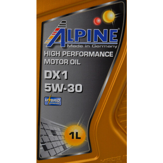 Масло Alpine DX1 5W-30 1 л на Isuzu Rodeo