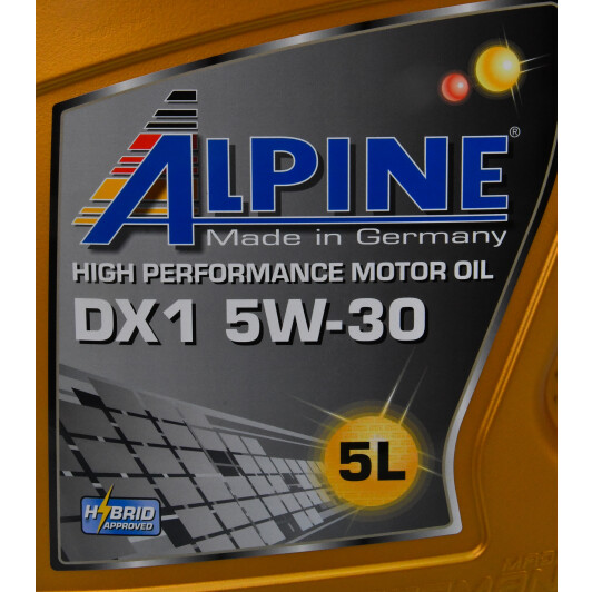 Олива Alpine DX1 5W-30 5 л на Isuzu Rodeo