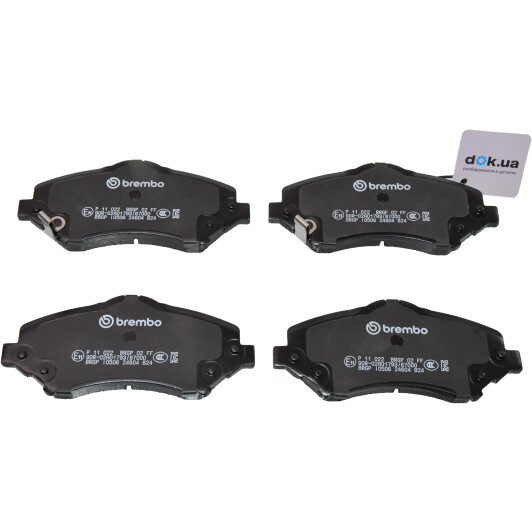 P 11 022 Brembo Гальмівні колодки