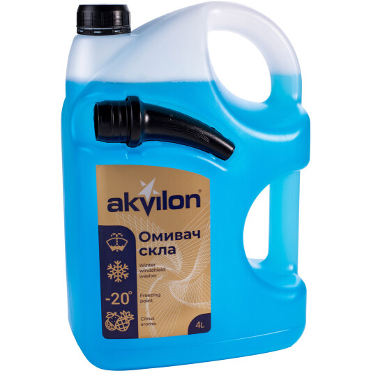 Омыватель стекла Akvilon зимний -20°С цитрусовый (4 л)
