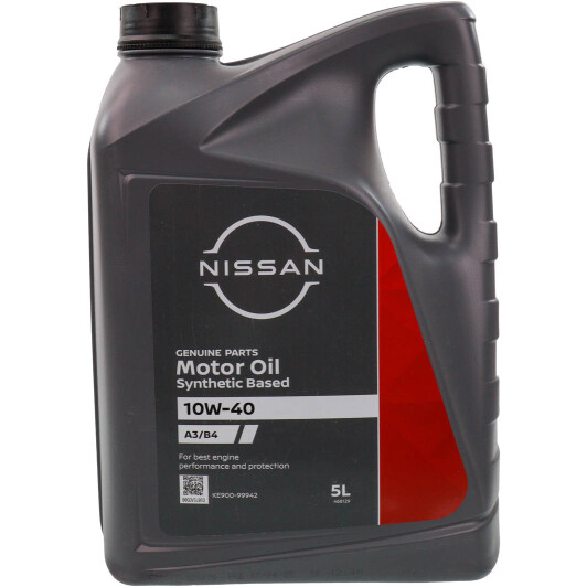 Олива Nissan A3/B4 10W-40 5 л на Porsche Cayenne
