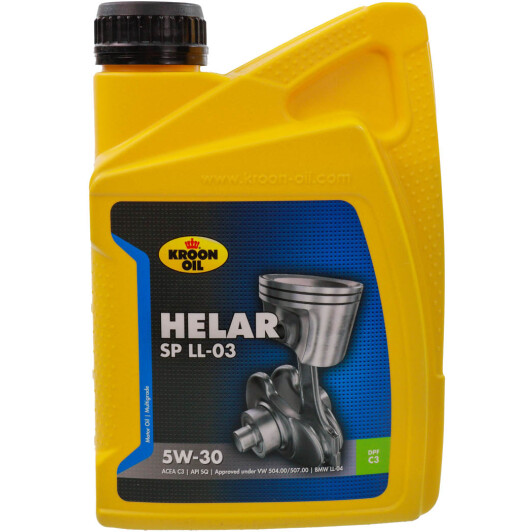 Олива Kroon Oil Helar SP LL-03 5W-30 для Mercedes A-Class 1 л на Mercedes A-Class