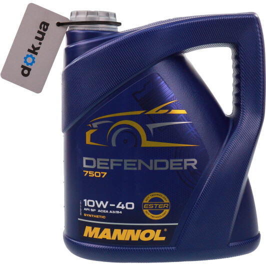 Масло Mannol Defender 10W-40 4 л на MINI Cooper