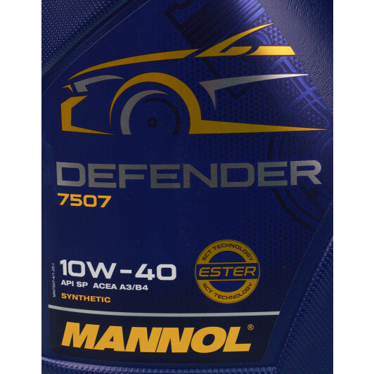Масло Mannol Defender 10W-40 4 л на MINI Cooper