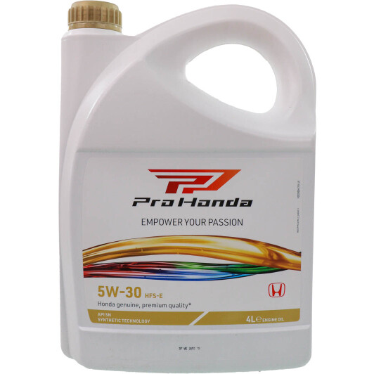 Олива Honda HFS-E 5W-30 4 л на Isuzu Rodeo