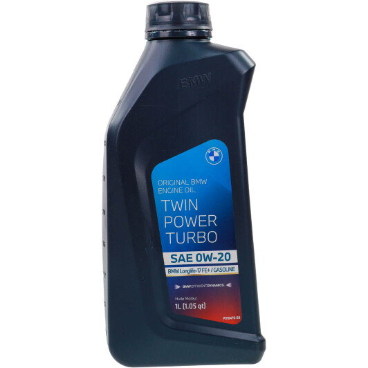 Масло BMW Twinpower Turbo Longlife-17FE+ 0W-20 на Mitsubishi Pajero