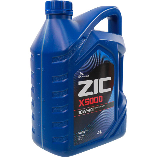 Олива ZIC X5000 10W-40 4 л на Porsche Cayenne