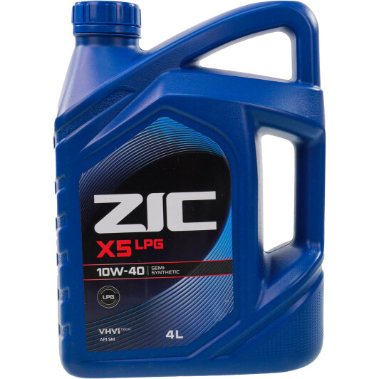 Масло ZIC X5 LPG 10W-40 4 л на Porsche Cayenne