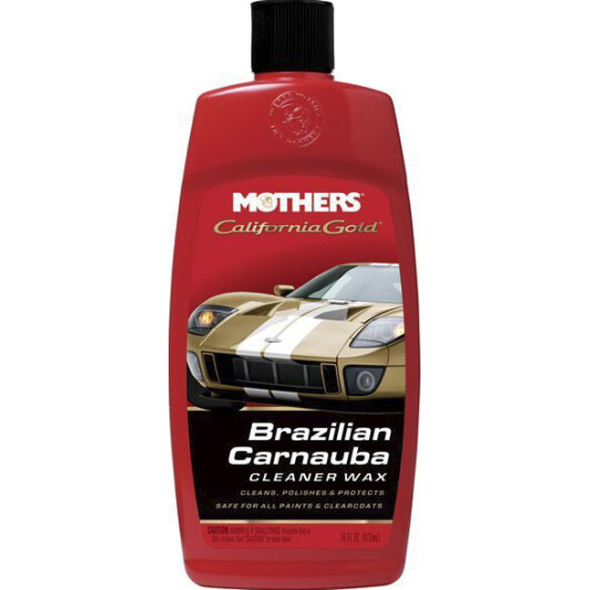 Поліроль для кузова Mothers Brazilian Carnauba Cleaner Wax 118 мл