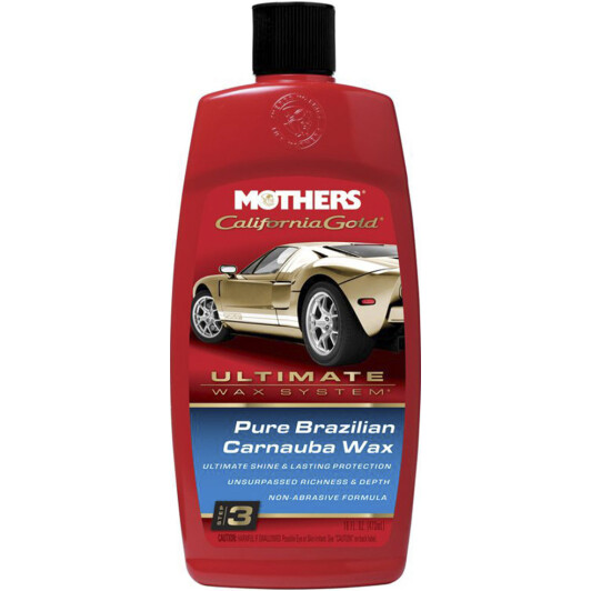 Поліроль для кузова Mothers Pure Brazilian Carnauba Wax (Step 3) 473 мл