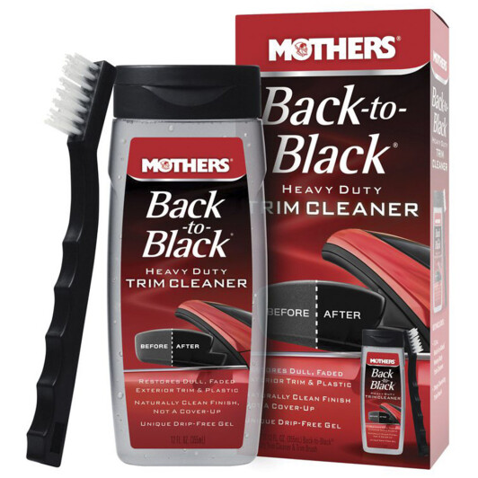 Поліроль для кузова Mothers Back-to-Black Heavy Duty Trim Cleaner 355 мл