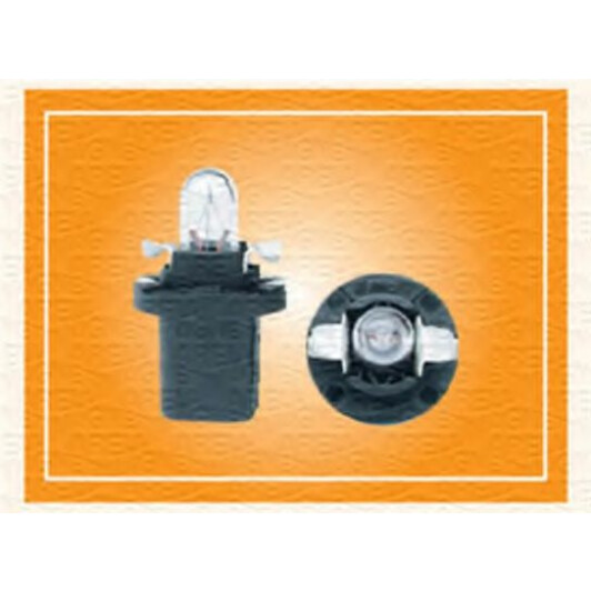 Автолампа Magneti Marelli B2,4W B8,5d 1,2 W прозрачная 003723100000